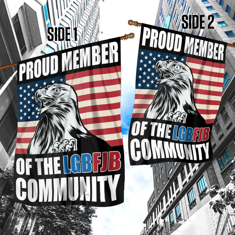 Proud Member of the LGBFJB Community House Flag