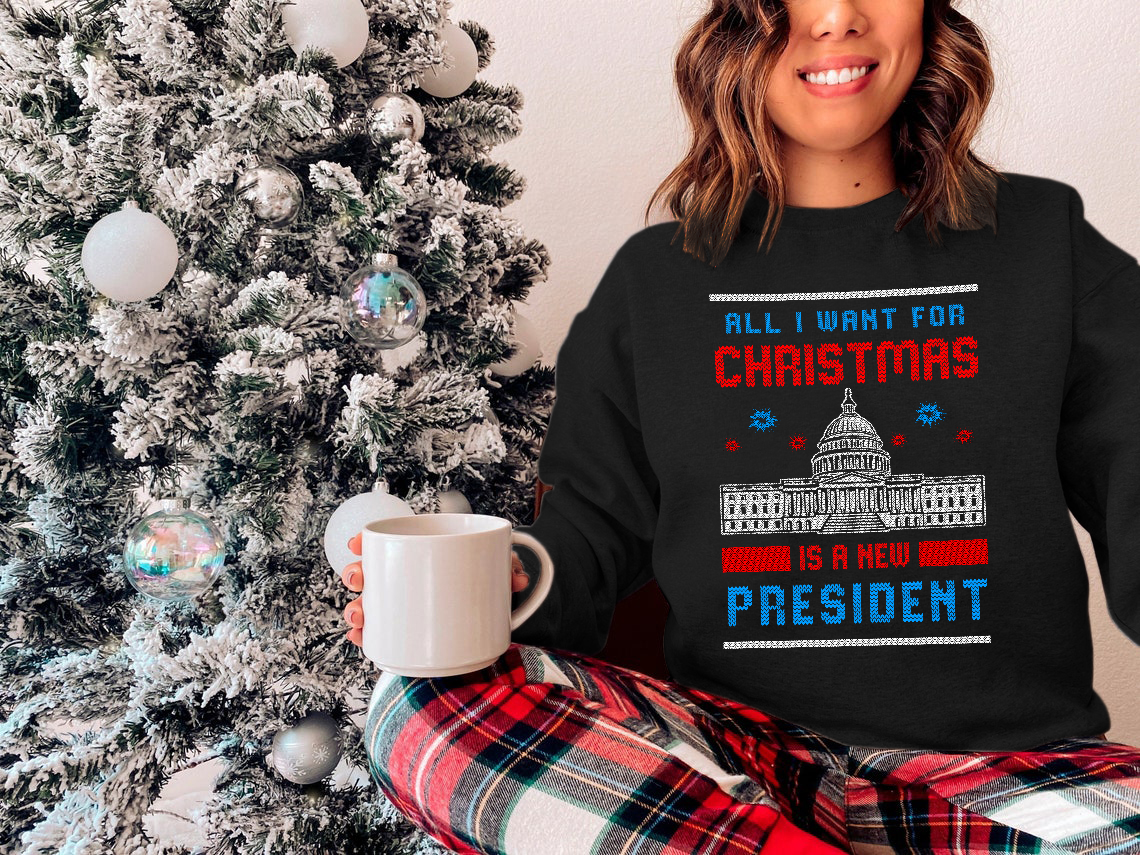 All I Want For Christmas Ugly Sweater 2