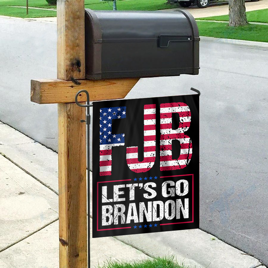 USA FJB - Let's Go Brandon House Flag