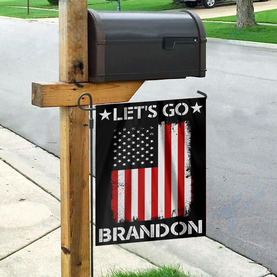 Let's Go Brandon USA House Flag