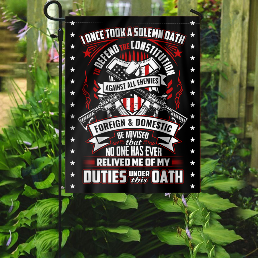 Duties Under This Oath House Flag