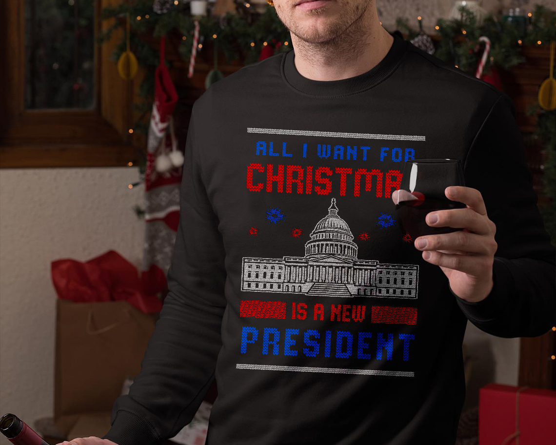 All I Want For Christmas Ugly Sweater 2