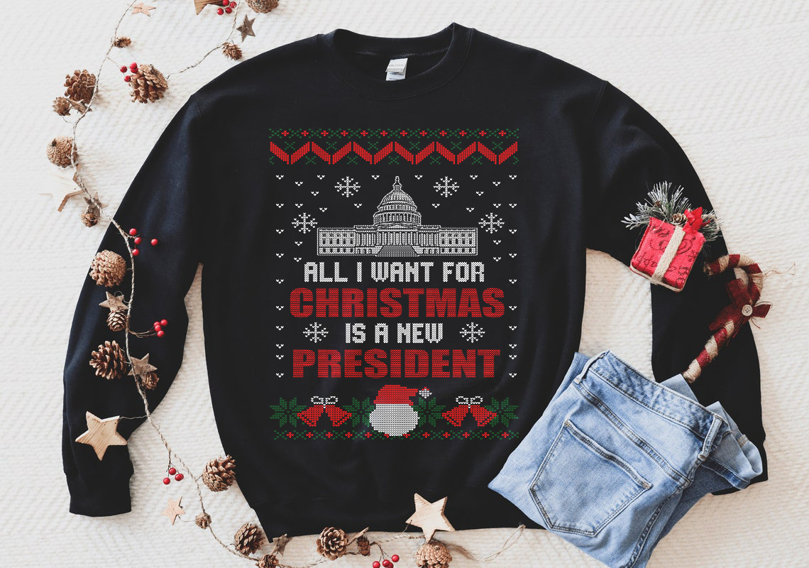 All I Want For Christmas Ugly Sweater 1