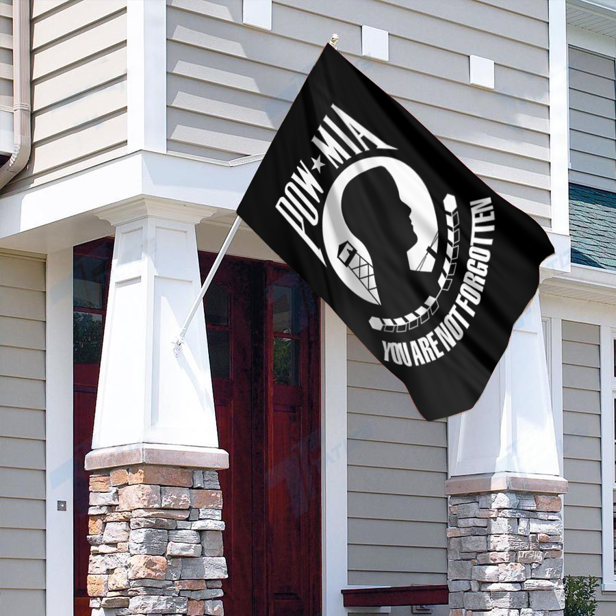 POW MIA - You Are Not Forgotten House Flag