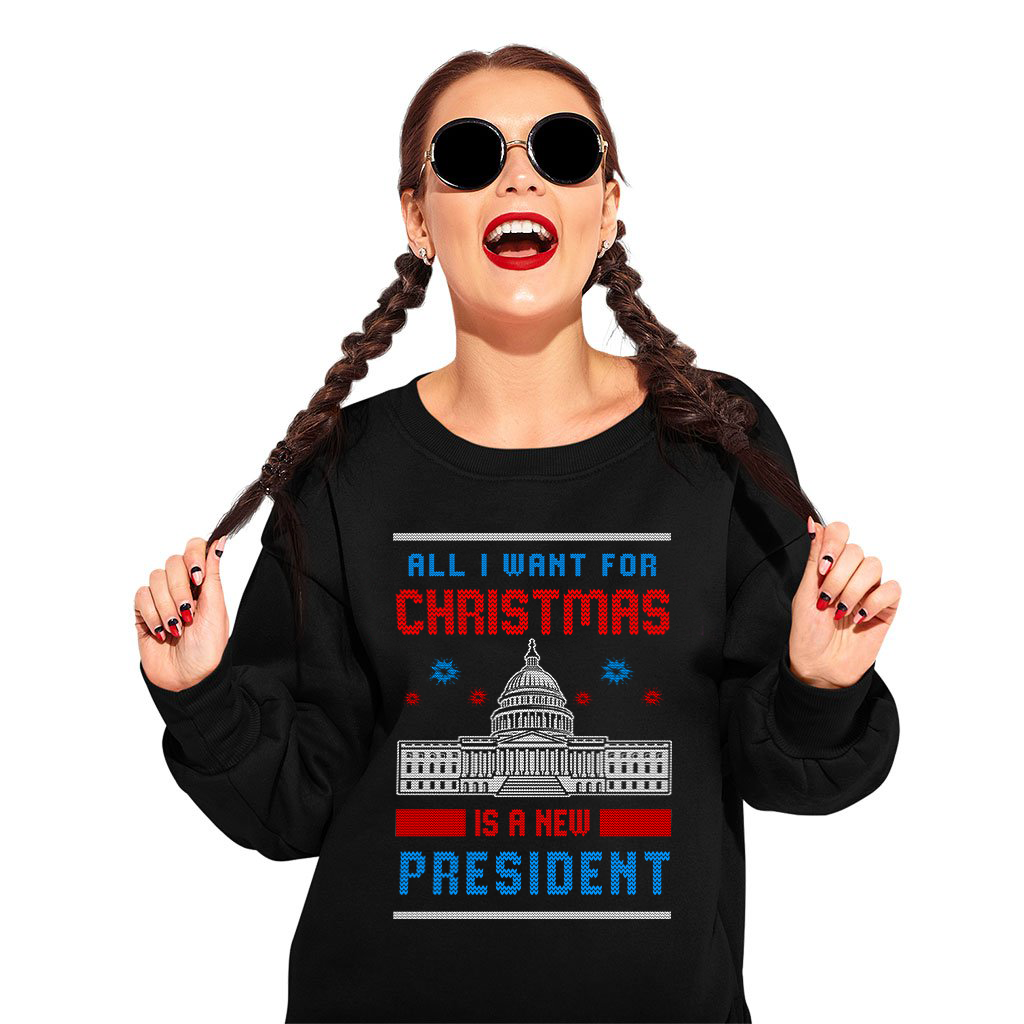 All I Want For Christmas Ugly Sweater 2