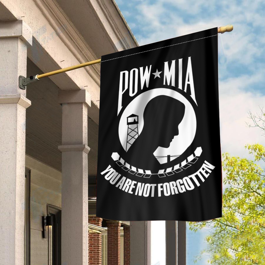 POW MIA - You Are Not Forgotten House Flag