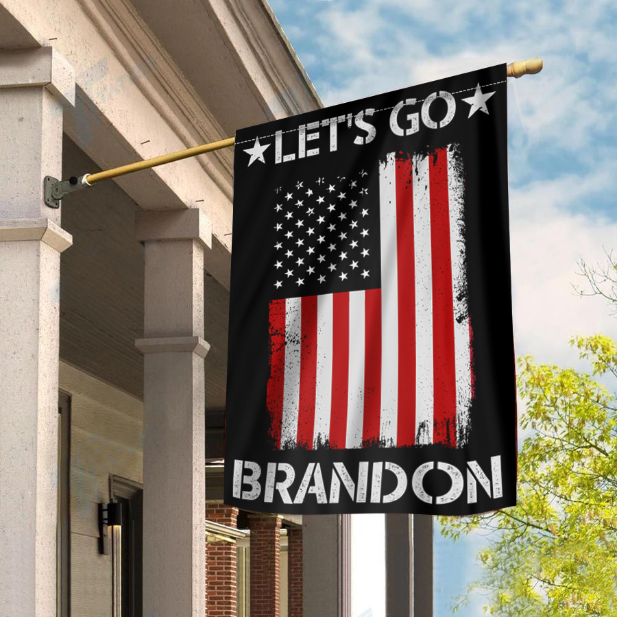 Let's Go Brandon USA House Flag