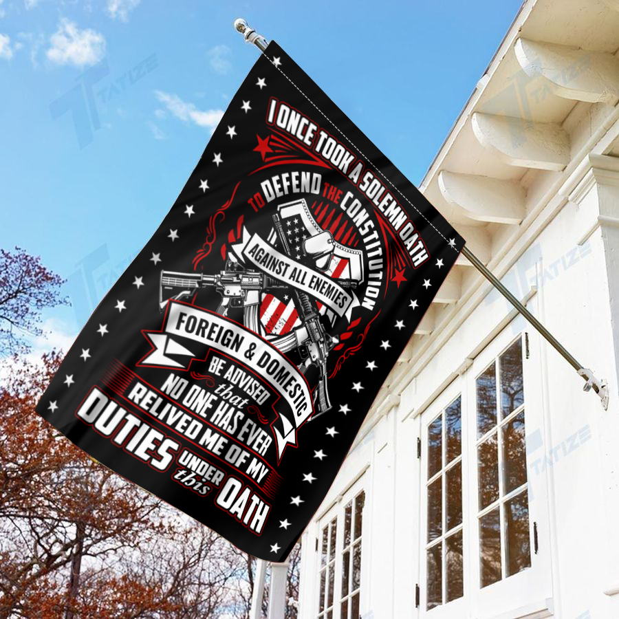 Duties Under This Oath House Flag