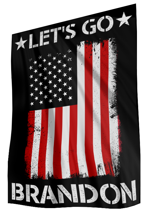 Let's Go Brandon USA House Flag