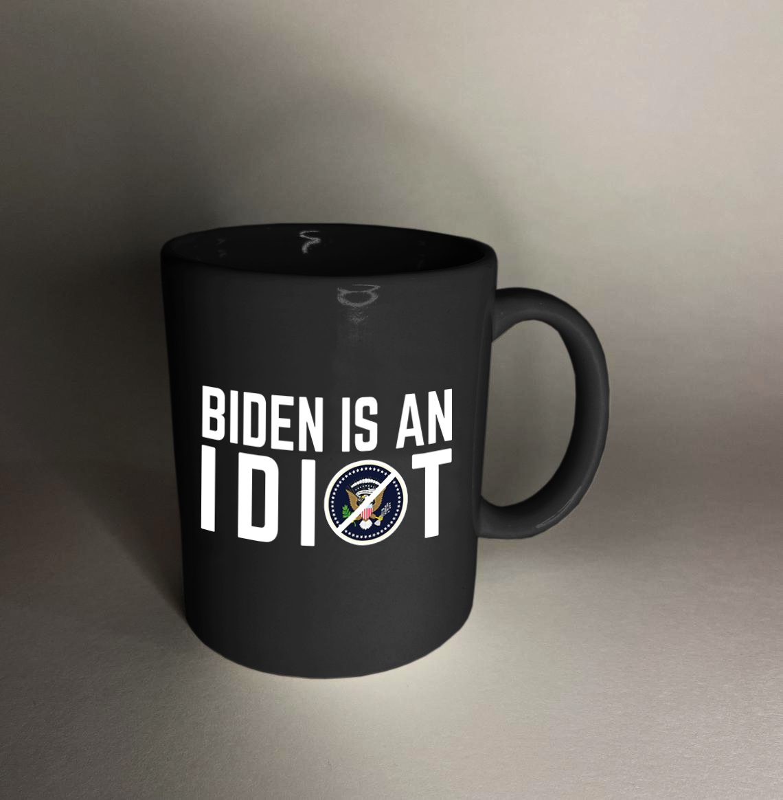 Biden Is An Idiot 11 oz. Black Mug