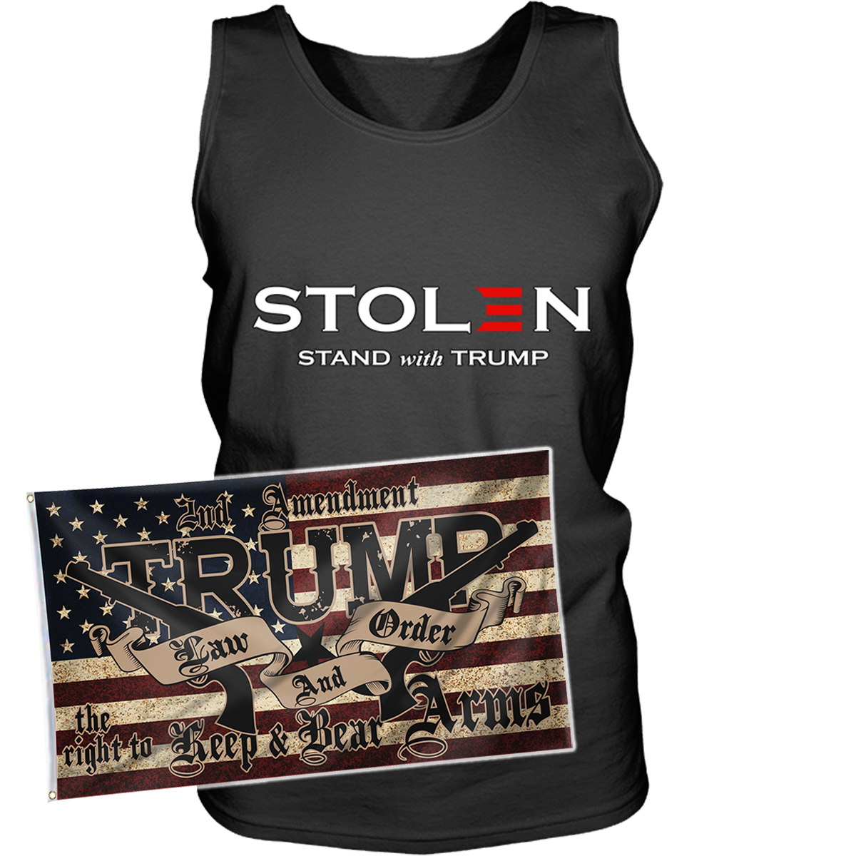 Stolen Stand Apparel + 3x5 LNO Flag