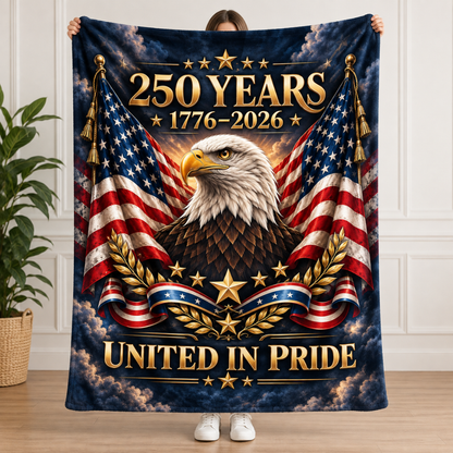 250 Years United in Pride Blanket