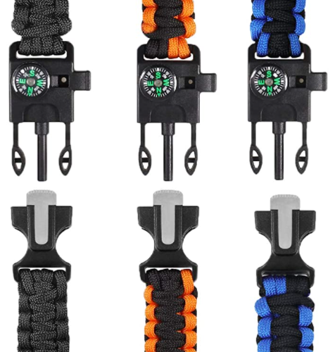 Survival Paracord Bracelet High Quality for Outdoor