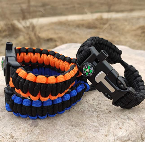 Survival Paracord Bracelet High Quality for Outdoor