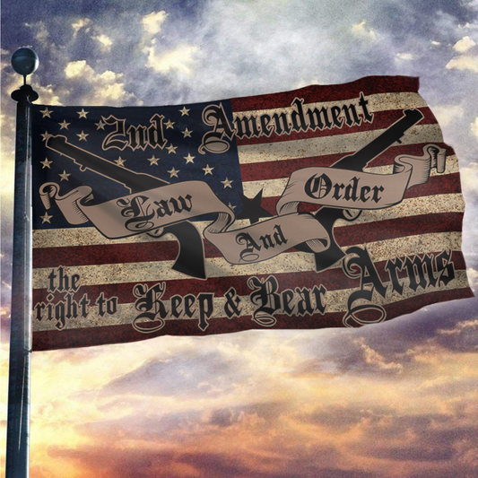 2A LNO Keep and Bear Arms Flag