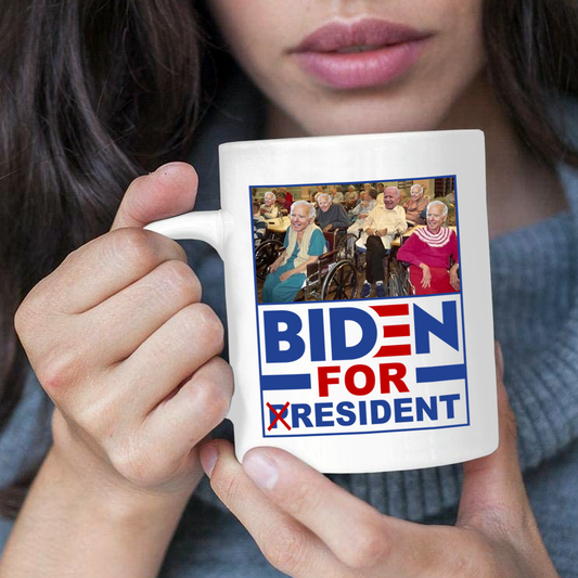 Biden for Resident 11 oz. White Mug