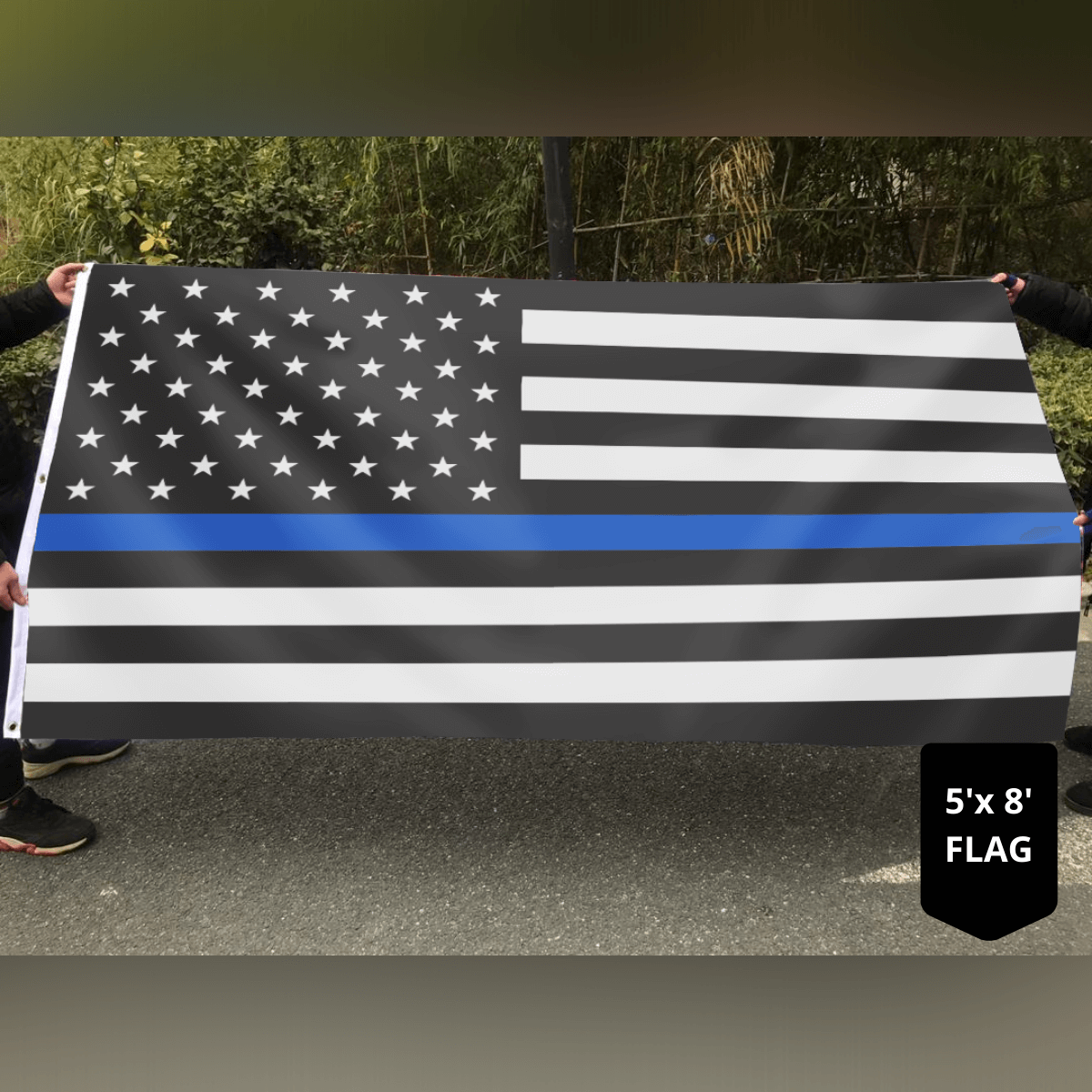 Thin Blue Line Flag