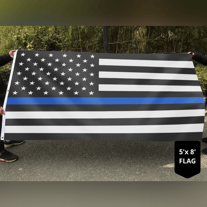Thin Blue Line Flag