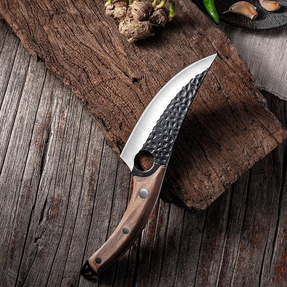 Serbian Kitchen Cooking Knife and Sheath