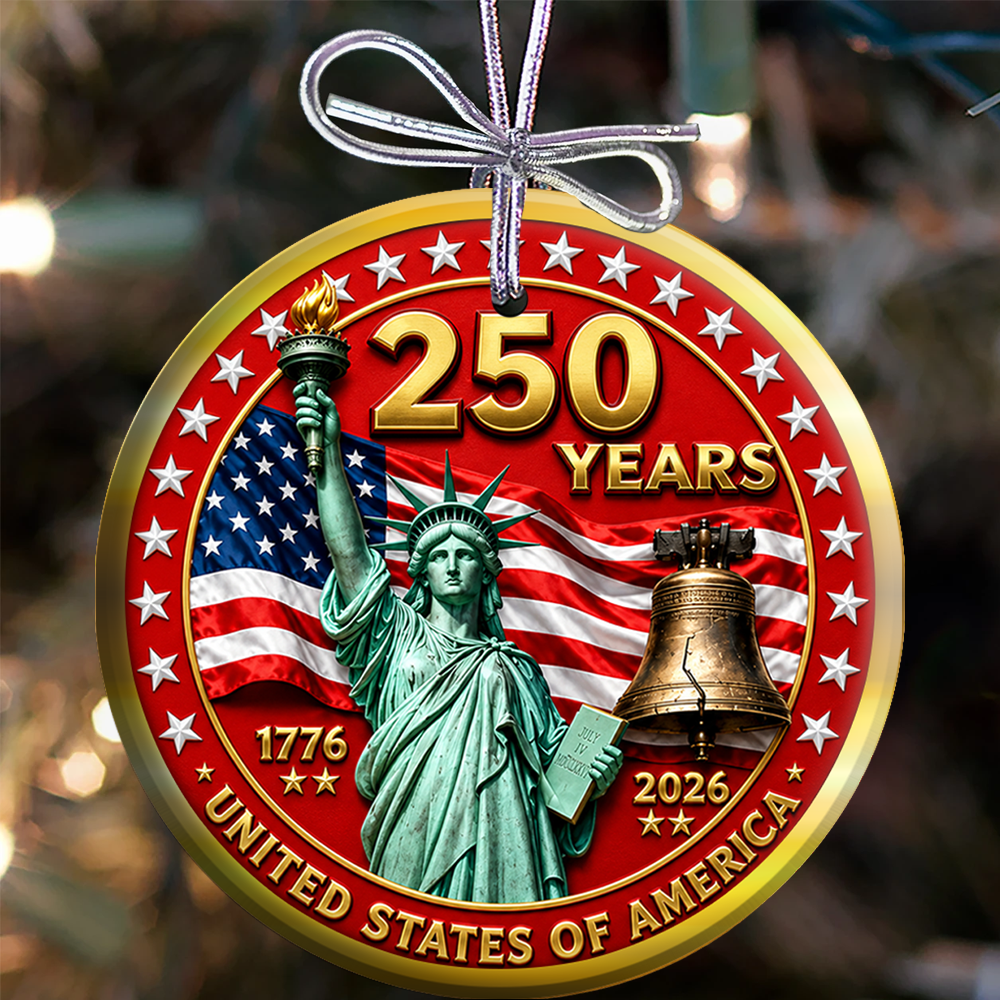 250 Years Circle Ornament