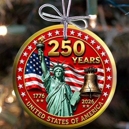 250 Years Circle Ornament