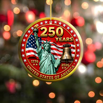 250 Years Circle Ornament