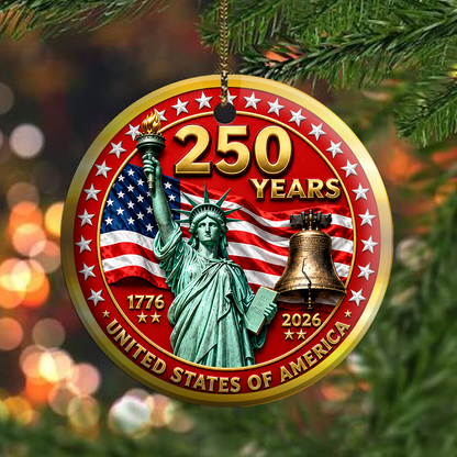 250 Years Circle Ornament
