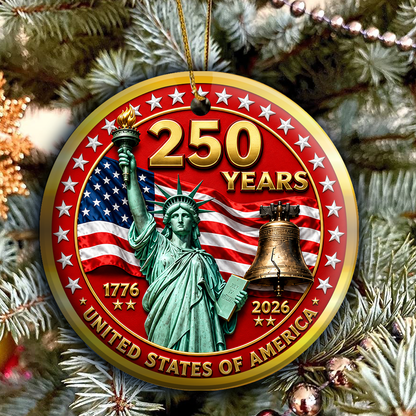 250 Years Circle Ornament