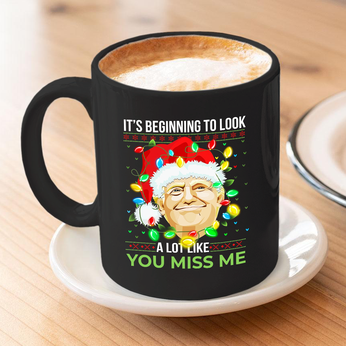 Looks Like You Miss Me11 oz. Black Mug