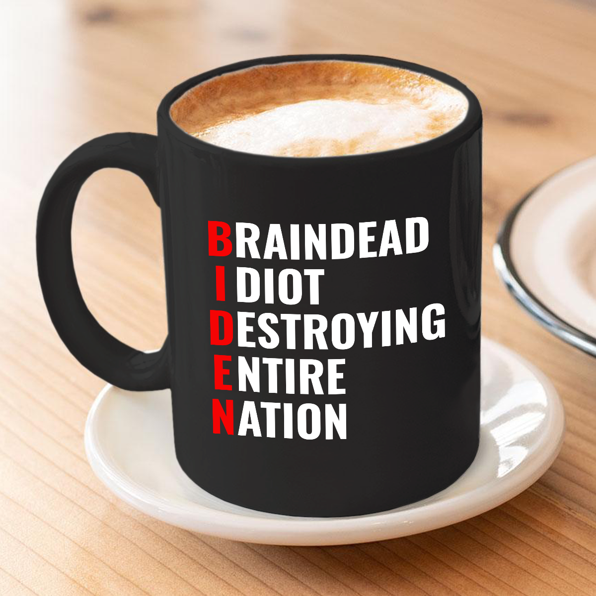 Braindead Phonetics 11 oz. Black Mug
