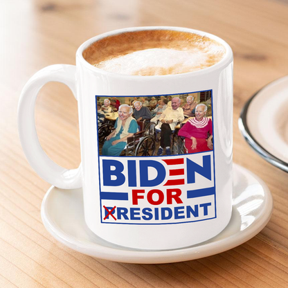 Biden for Resident 11 oz. White Mug