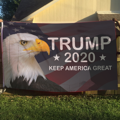Trump 2020 KAG - American Eagle Flag