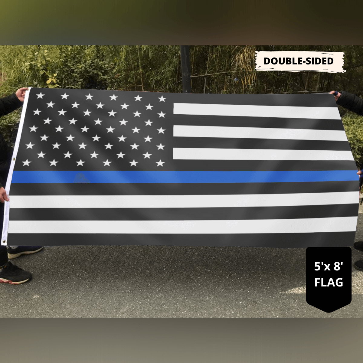 Thin Blue Line Flag