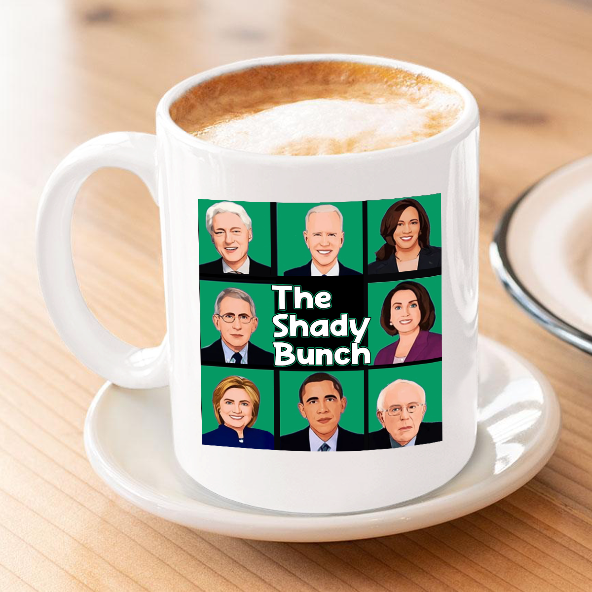 The Shady Bunch 11 oz. White Mug