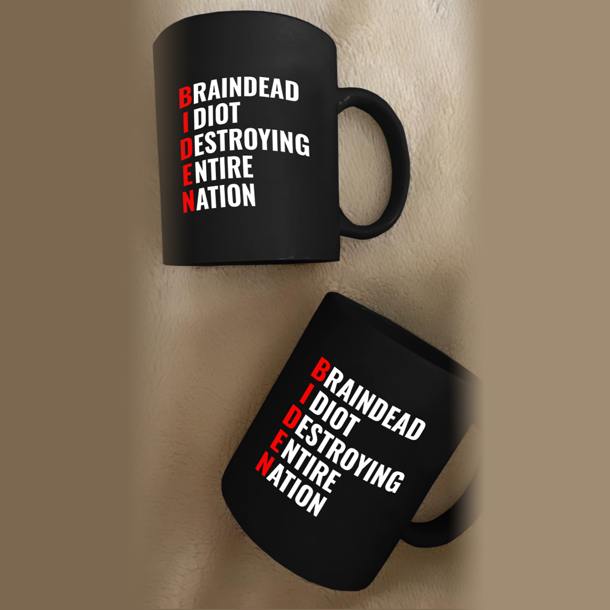 Braindead Phonetics 11 oz. Black Mug