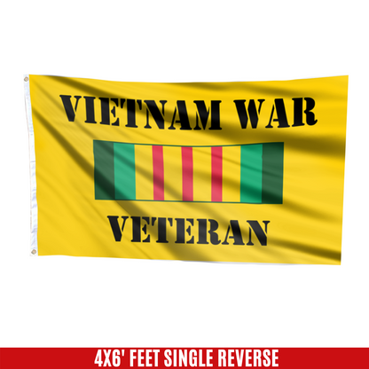 Vietnam War Veteran Flag