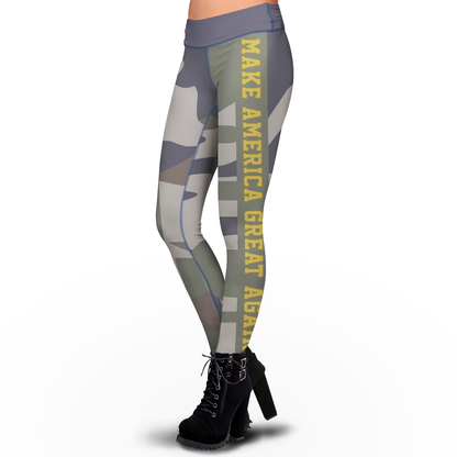 Pre-Release Limited Edition Trump 2020 MAGA - Camouflage - Leggings