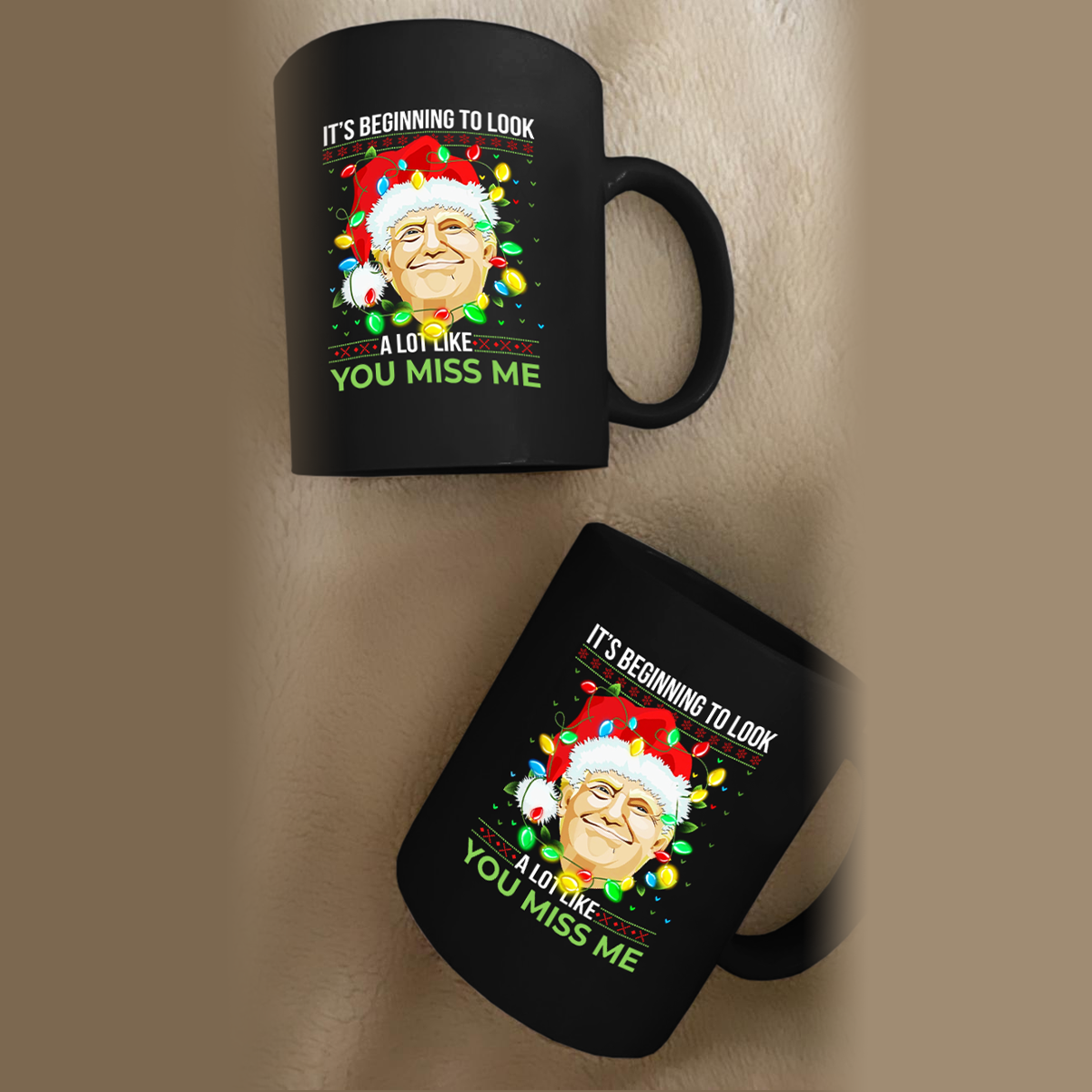 Looks Like You Miss Me11 oz. Black Mug
