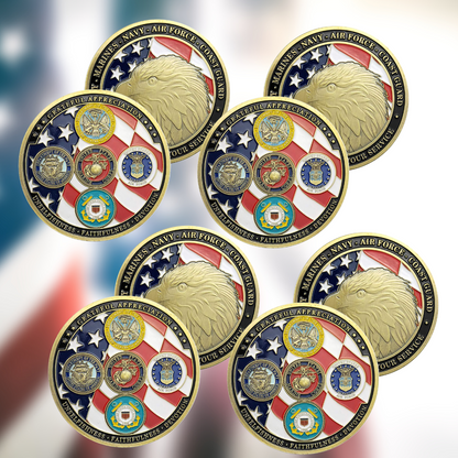 Thank You For Your Service - Veteran Coin - Buy More, Save More Bundle