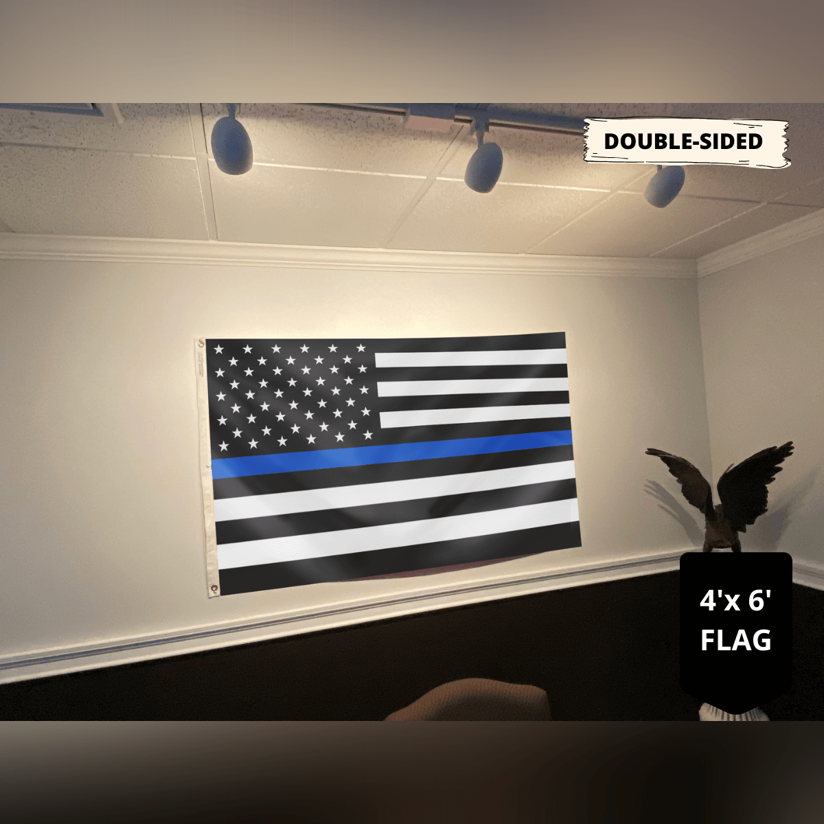 Thin Blue Line Flag