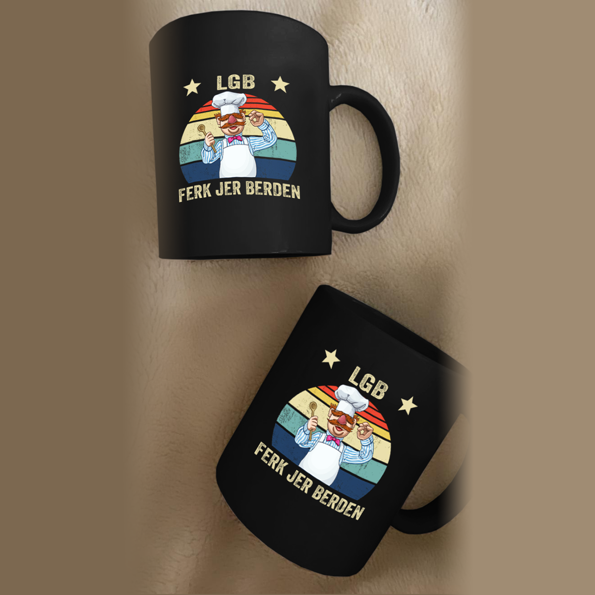 LGB - Ferk Jer Berden 11 oz. Black Mug