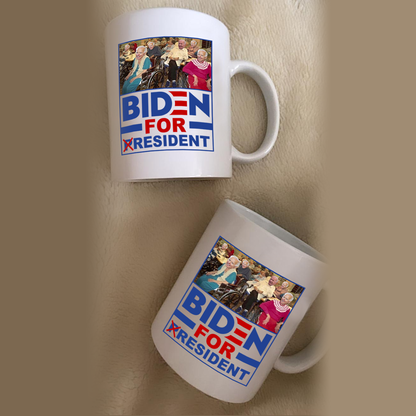 Biden for Resident 11 oz. White Mug
