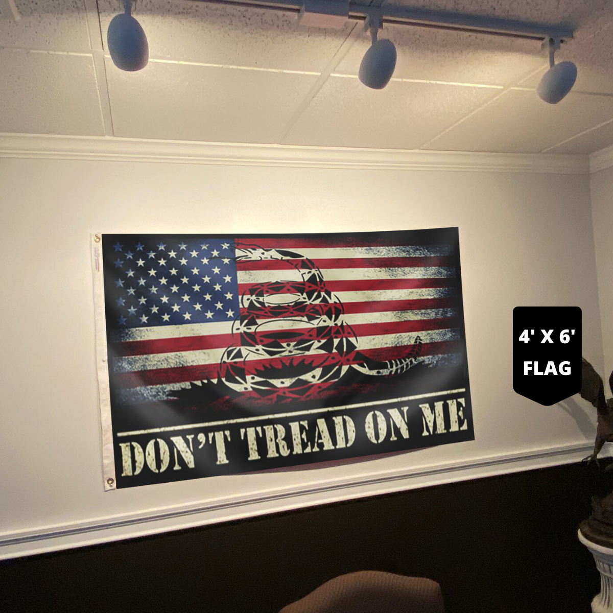 Don't Tread On Me USA Flag