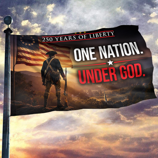 250 Years of Liberty - One Nation Under God Flag