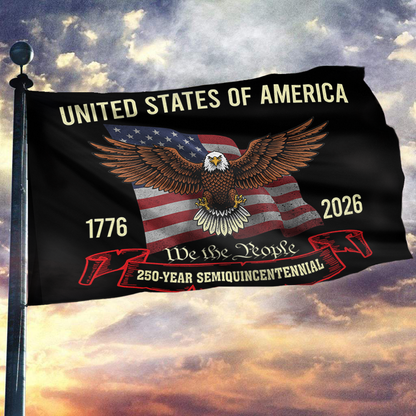 United States of America - We The People Flag