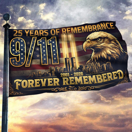 25 Years of Remembrance 9/11 Flag