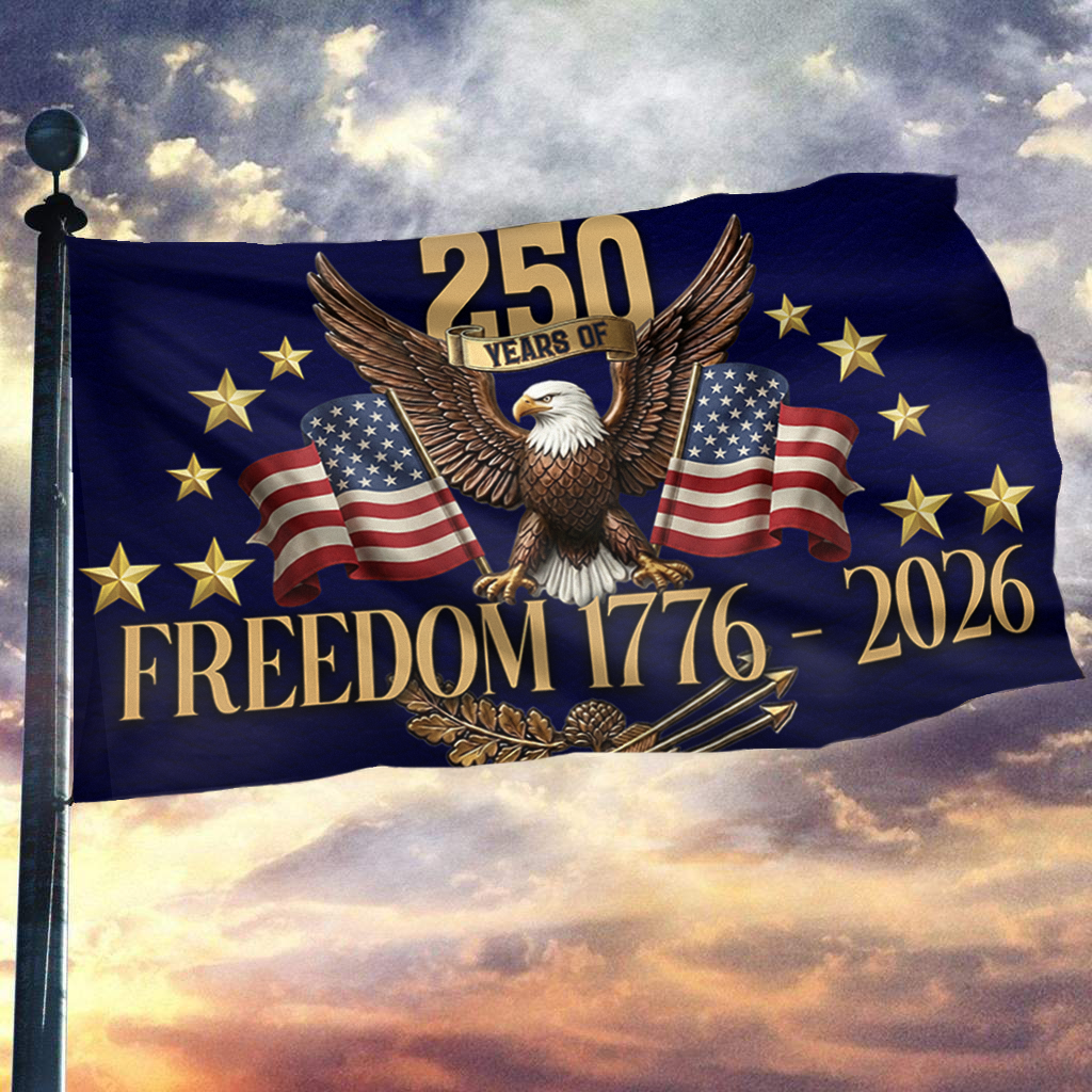 250 Freedom 1776-2026 Flag