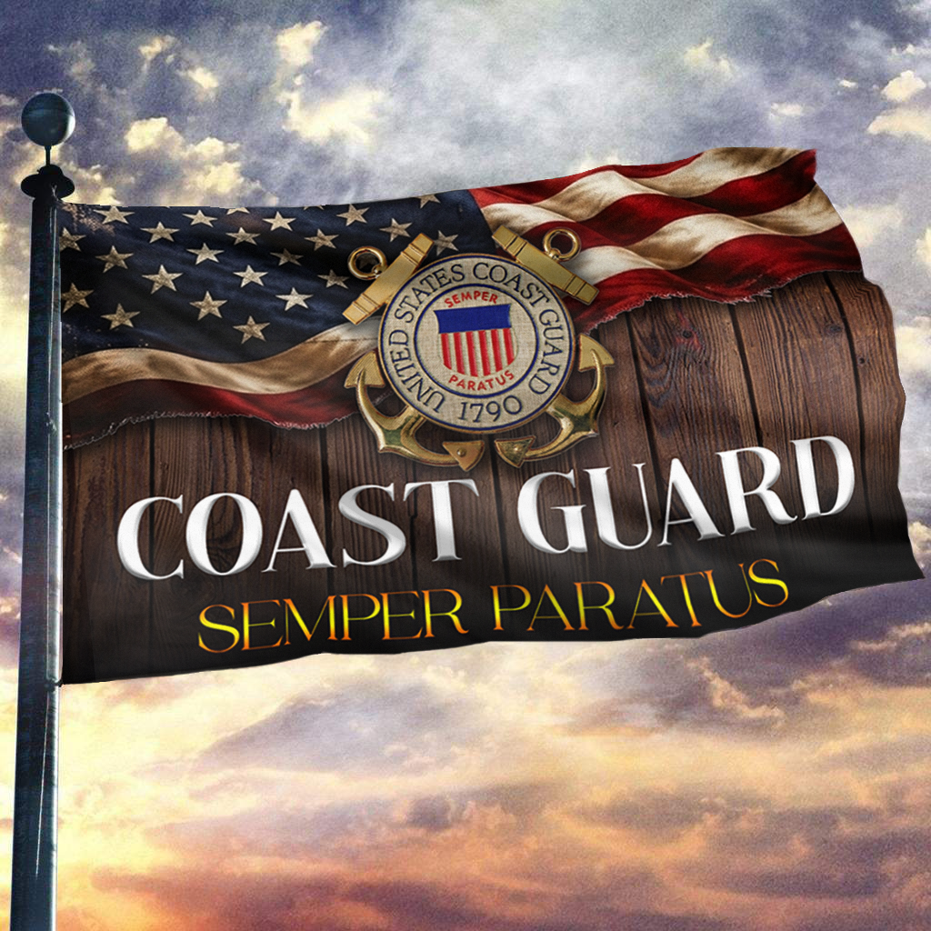 USA Coast Guard  Flag