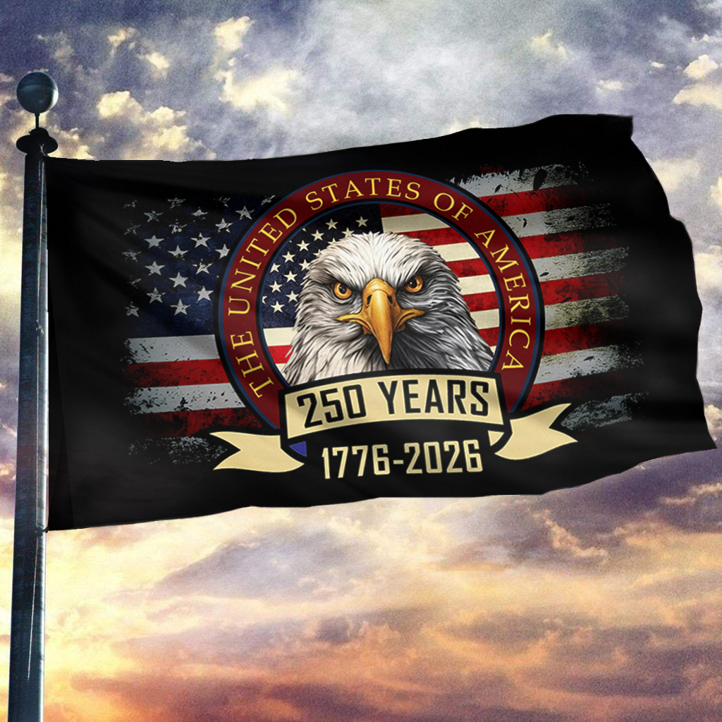 The United States of America 250 Years Flag
