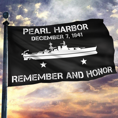 Pearl Harbor - Remember and Honor Flag